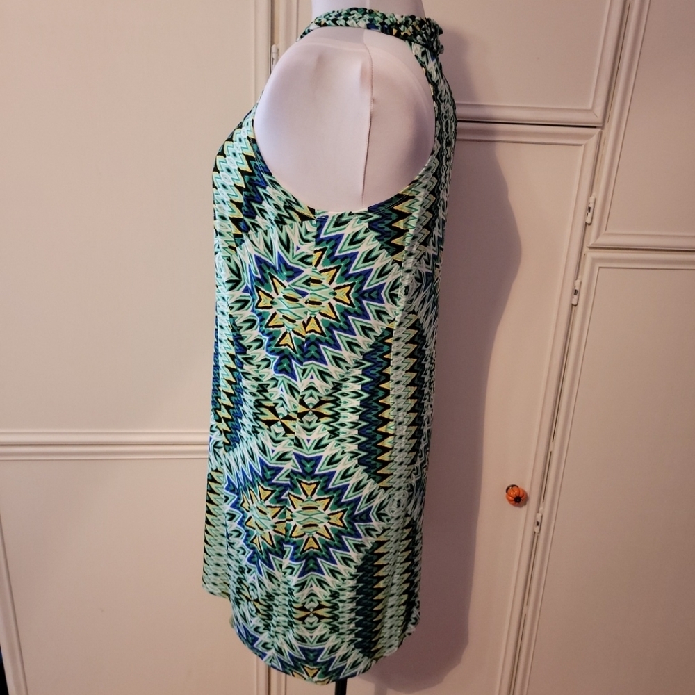 Laundry by Design Print Halter Mini Dress - Picture 3 of 7